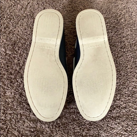 Sperry Top-Sider Boat Shoes Navy/White size 9 - Picture 4 of 4